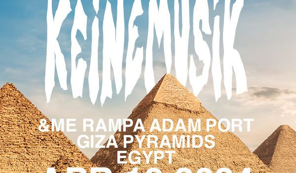 Keinemusik performance at Great Pyramids of Egypt