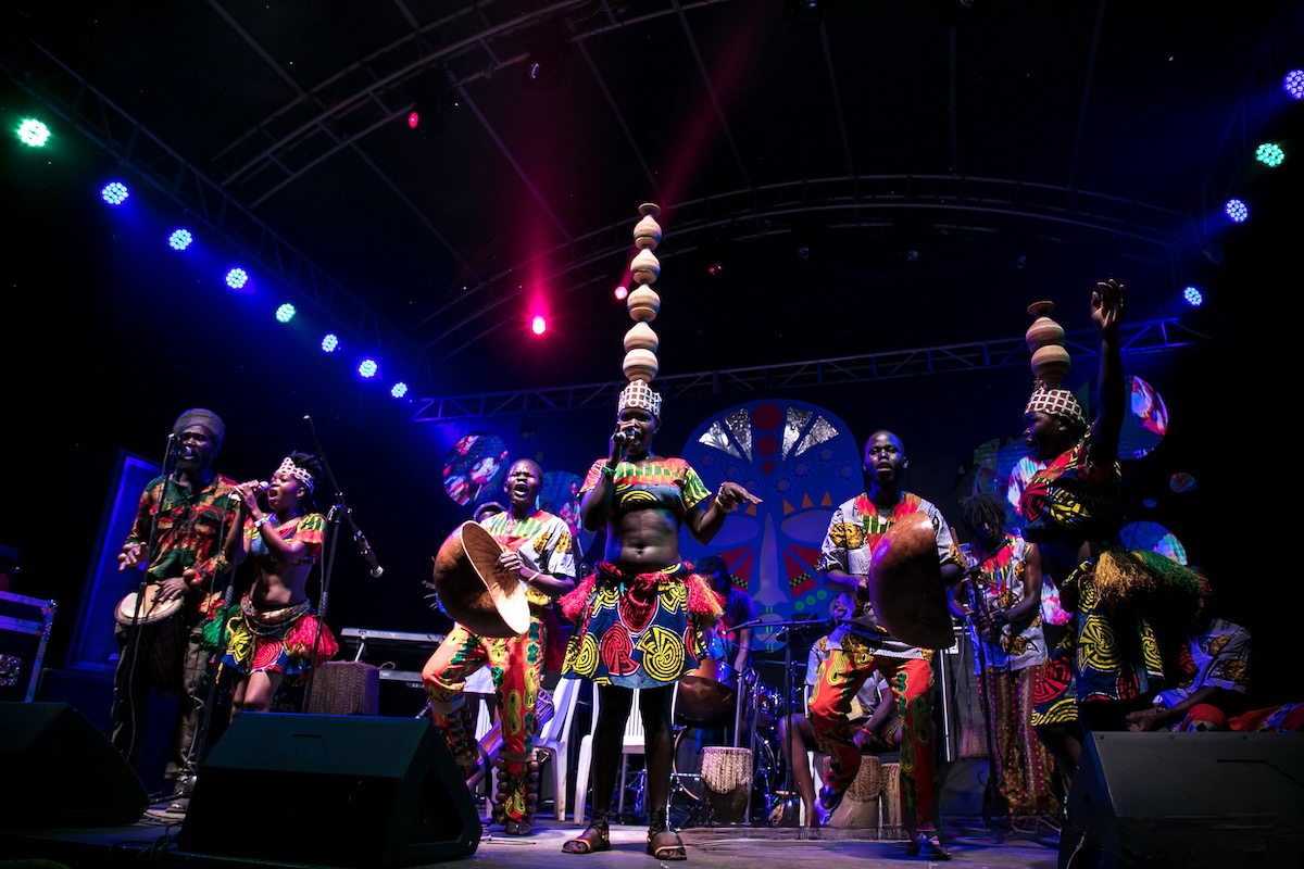 Nyege Nyege Festival at the Source of the Nile by Jinja